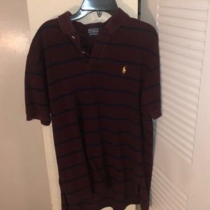 Striped Ralph Lauren polo